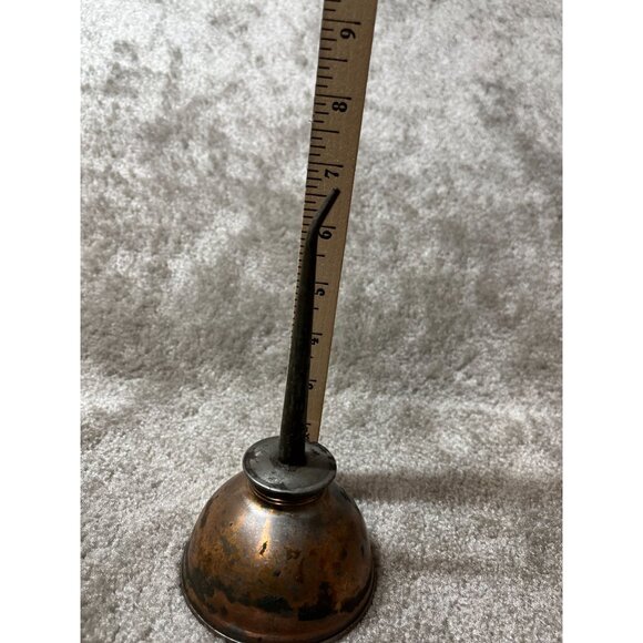 Vintage Metal Thumb Oil Can Auto Machinery - Picture 4 of 5
